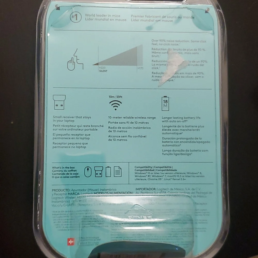 Silent M220 Bluetooth Light Pink Mouse